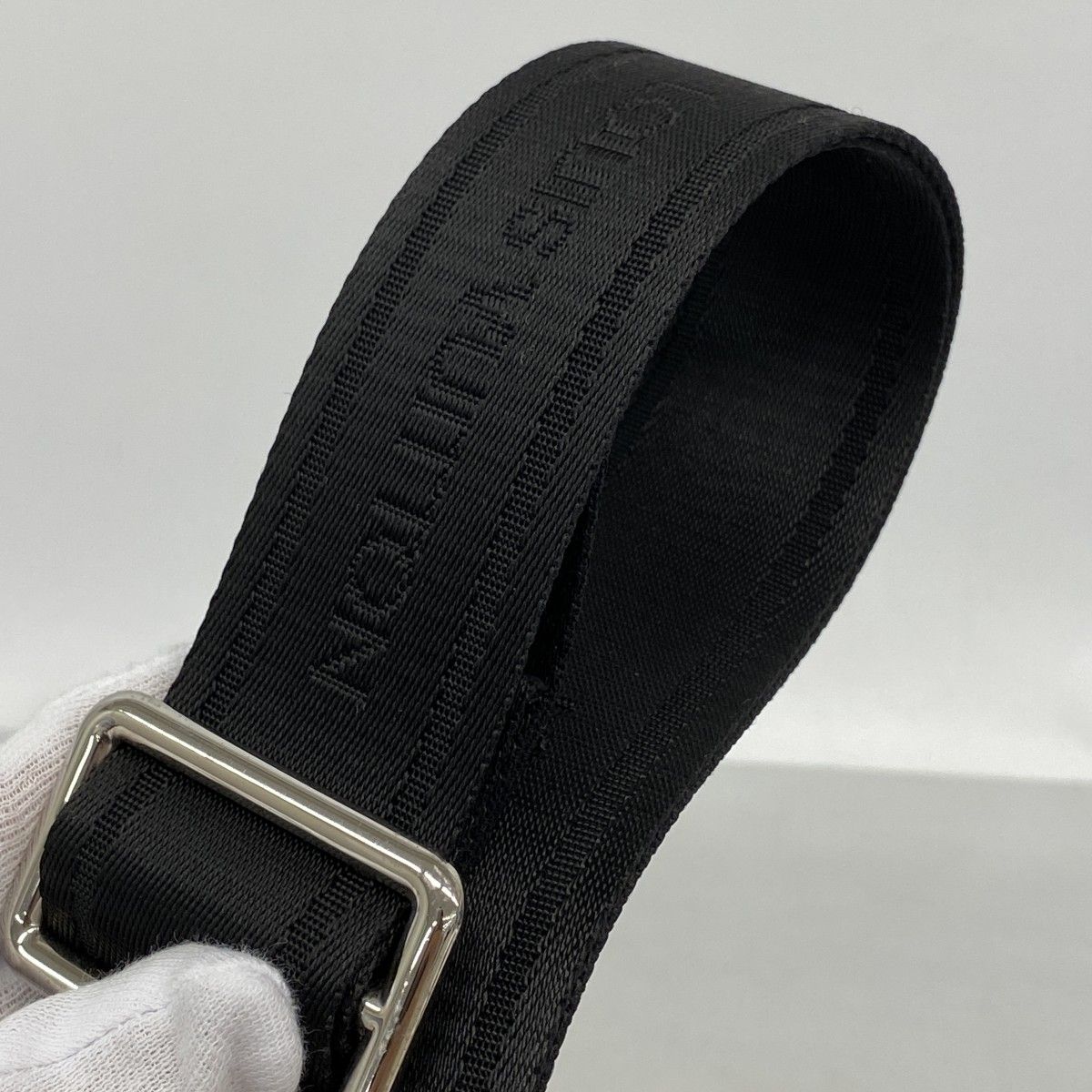 Louis Vuitton Belt Bag Damier Graphite Ambler Black Gray — view 8