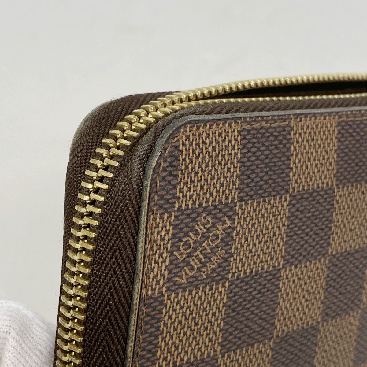 Louis Vuitton Wallet Damier Zippy Ebene — view 5