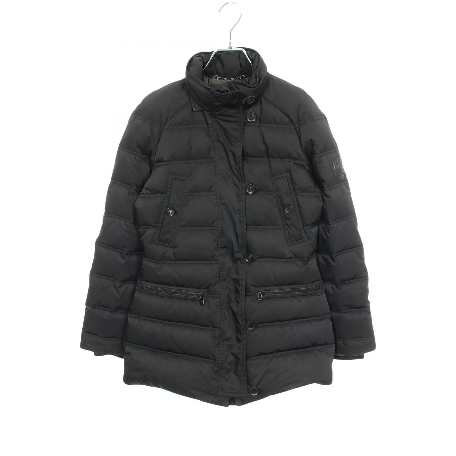 Gucci Down Jacket Black Coat