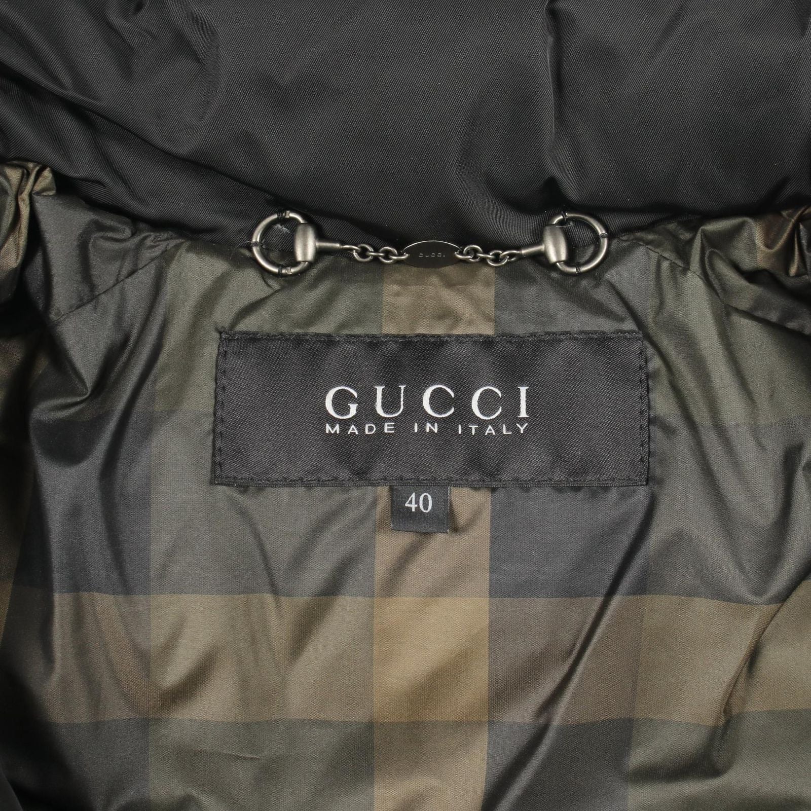 Gucci Down Jacket Black Coat — view 3