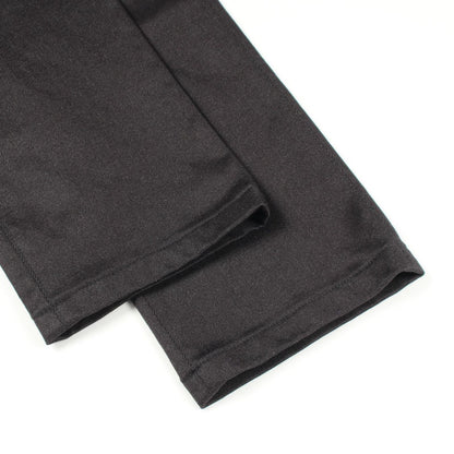 Chanel Denim Pants CC Logo Button Black Cotton — view 6