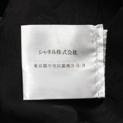 Chanel CC Logo Button Tweed Wool Jacket — view 4