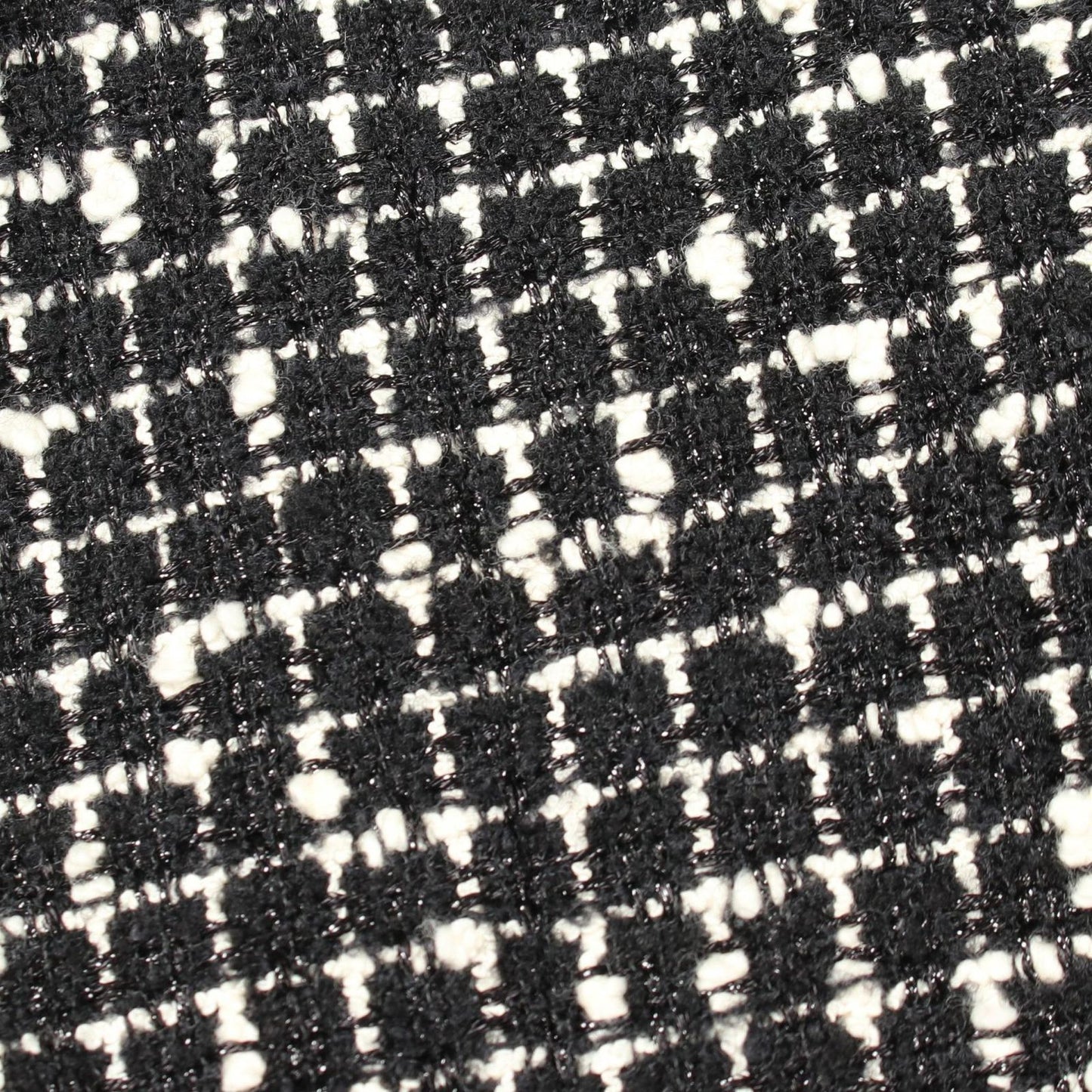 Chanel CC Logo Button Tweed Wool Jacket — view 8