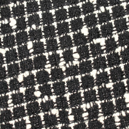 Chanel CC Logo Button Tweed Wool Jacket — view 8