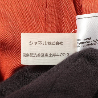 Chanel CC Logo Button Wool Jacket — view 4