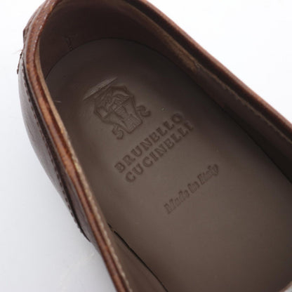 Brunello Cucinelli Loafers Fringe Leather Shoes — view 5