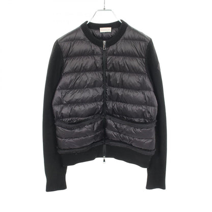 Moncler Down Jacket Knit Switch Nylon Wool