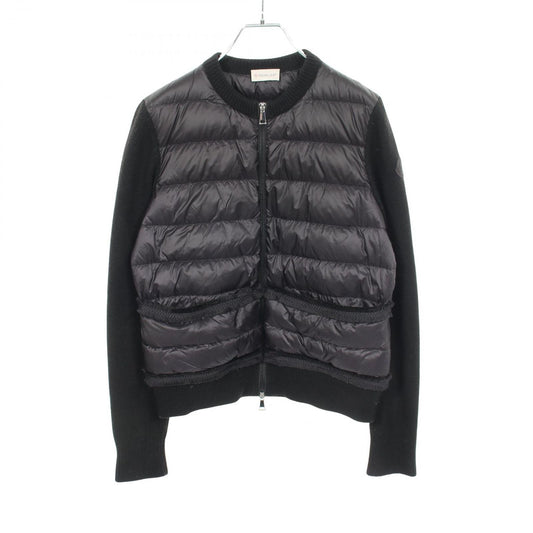 Moncler Down Jacket Knit Switch Nylon Wool