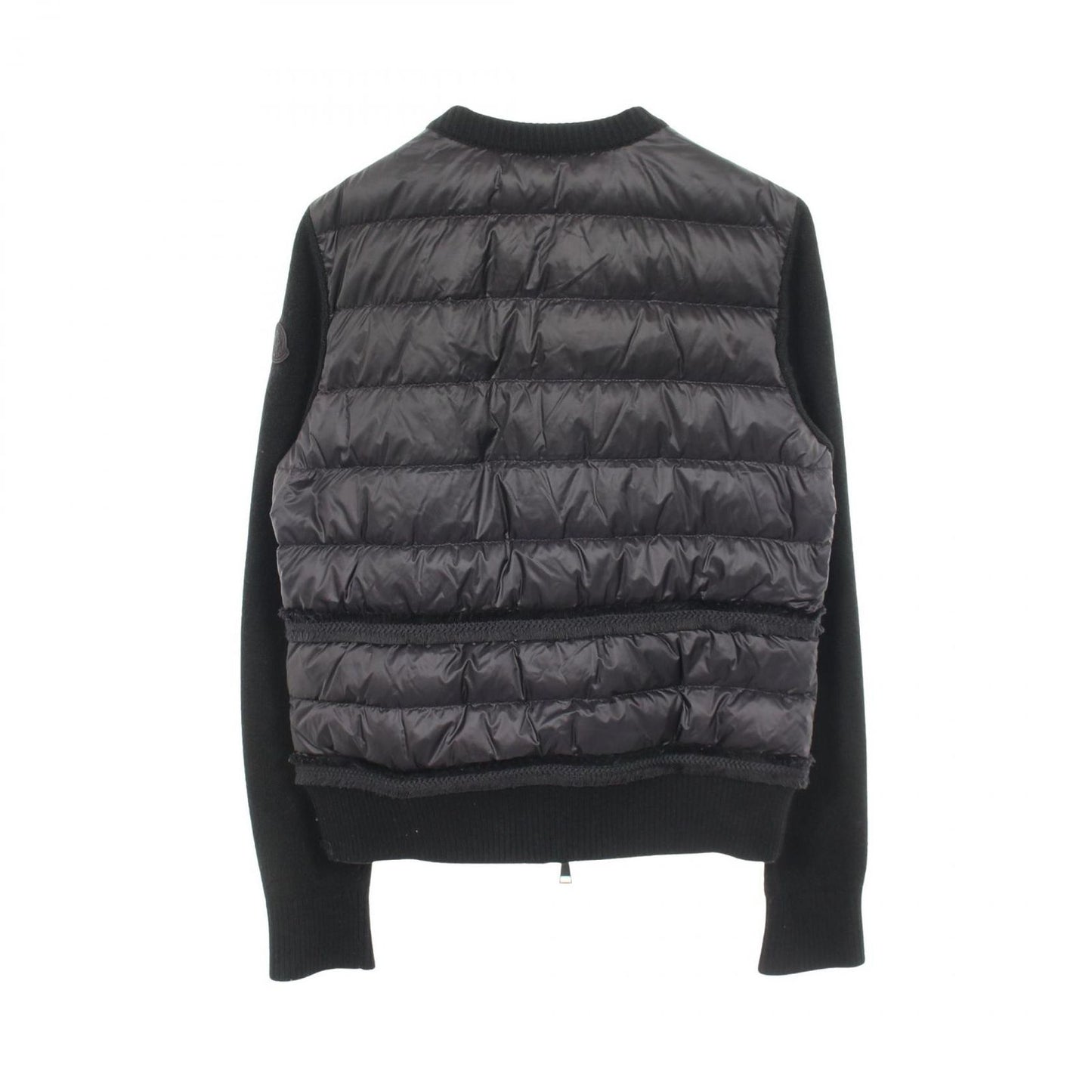 Moncler Down Jacket Knit Switch Nylon Wool — view 2