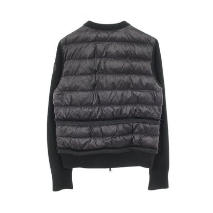 Moncler Down Jacket Knit Switch Nylon Wool — view 2