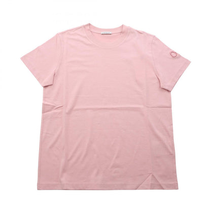 Moncler Short Sleeve T-Shirt Pink Cotton
