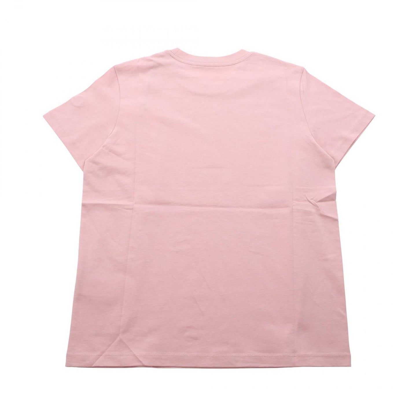 Moncler Short Sleeve T-Shirt Pink Cotton — view 2