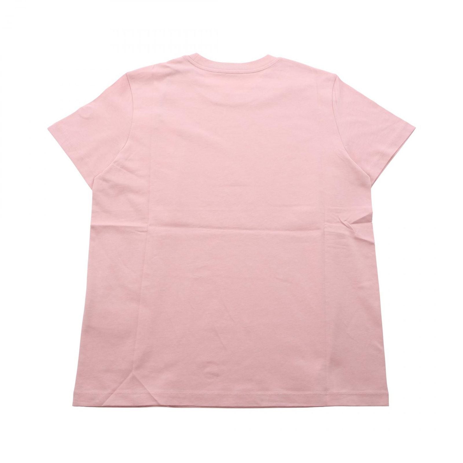 Moncler Short Sleeve T-Shirt Pink Cotton — view 2