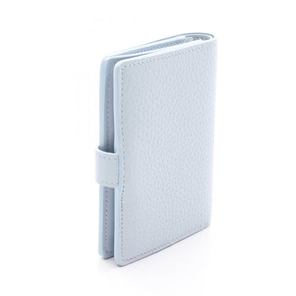 Louis Vuitton Bifold Wallet LV Vertical Compact Blue Olympe Leather — view 2