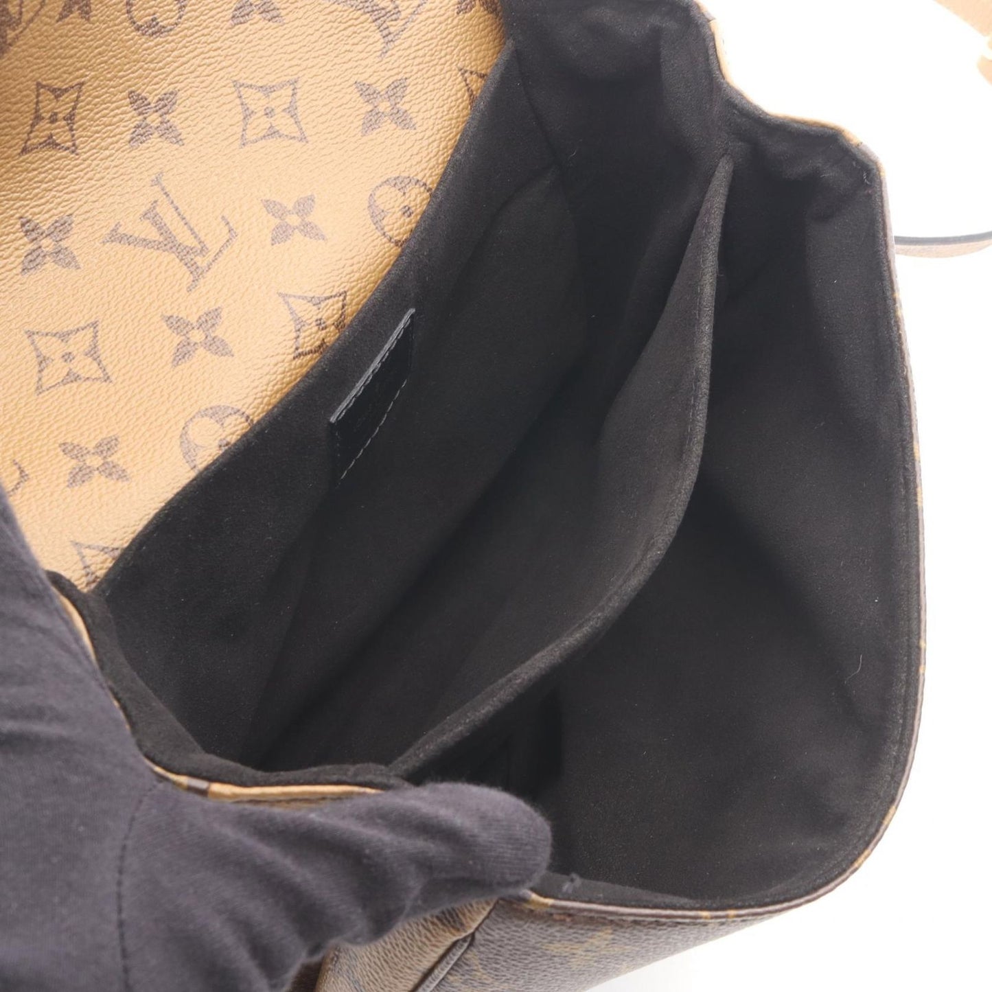 Louis Vuitton Handbag Pochette Metis Monogram Reverse 2-Way Canvas Leather — view 3