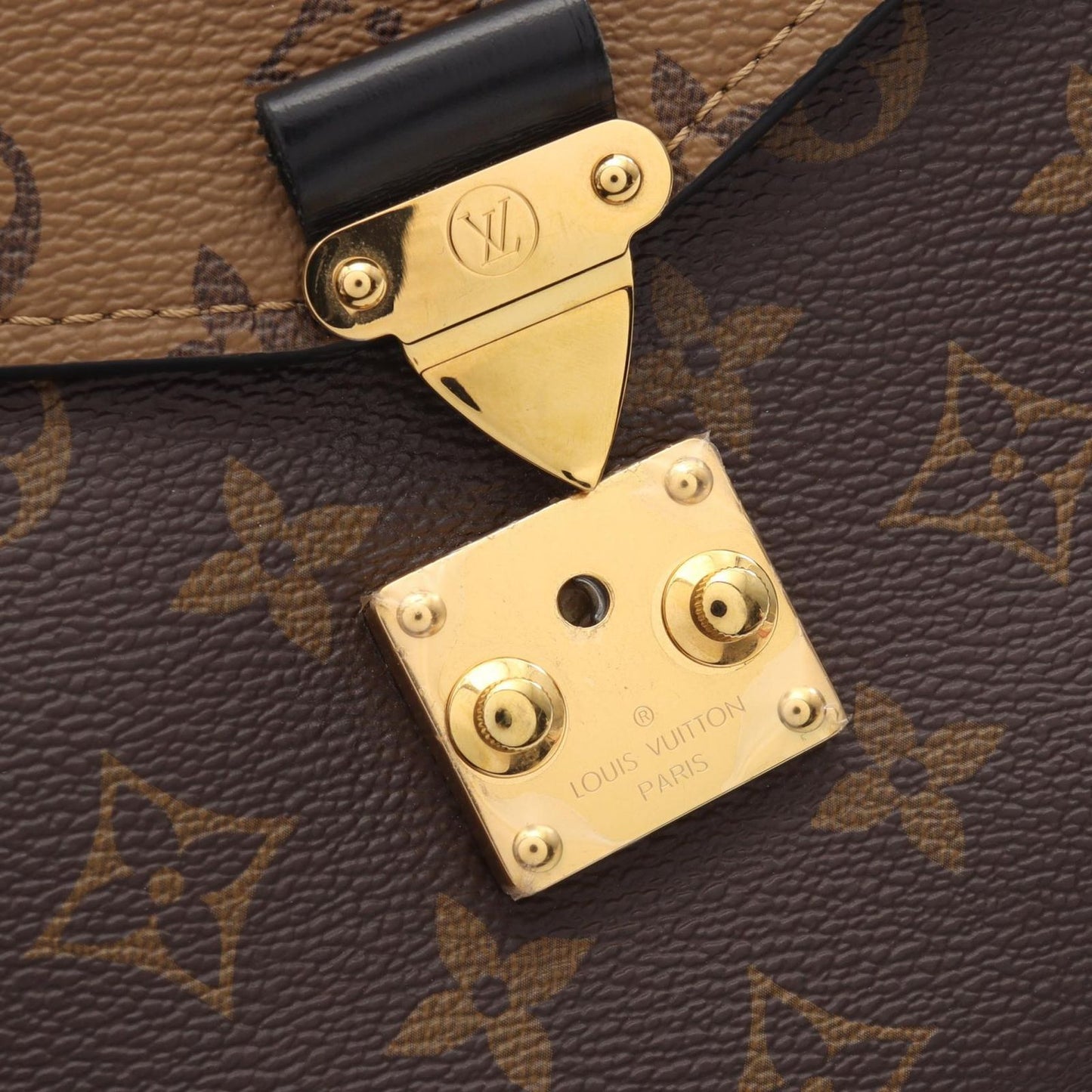 Louis Vuitton Handbag Pochette Metis Monogram Reverse 2-Way Canvas Leather — view 6