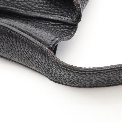 Hermes Shoulder Bag Steve Besace 35 Black — view 8