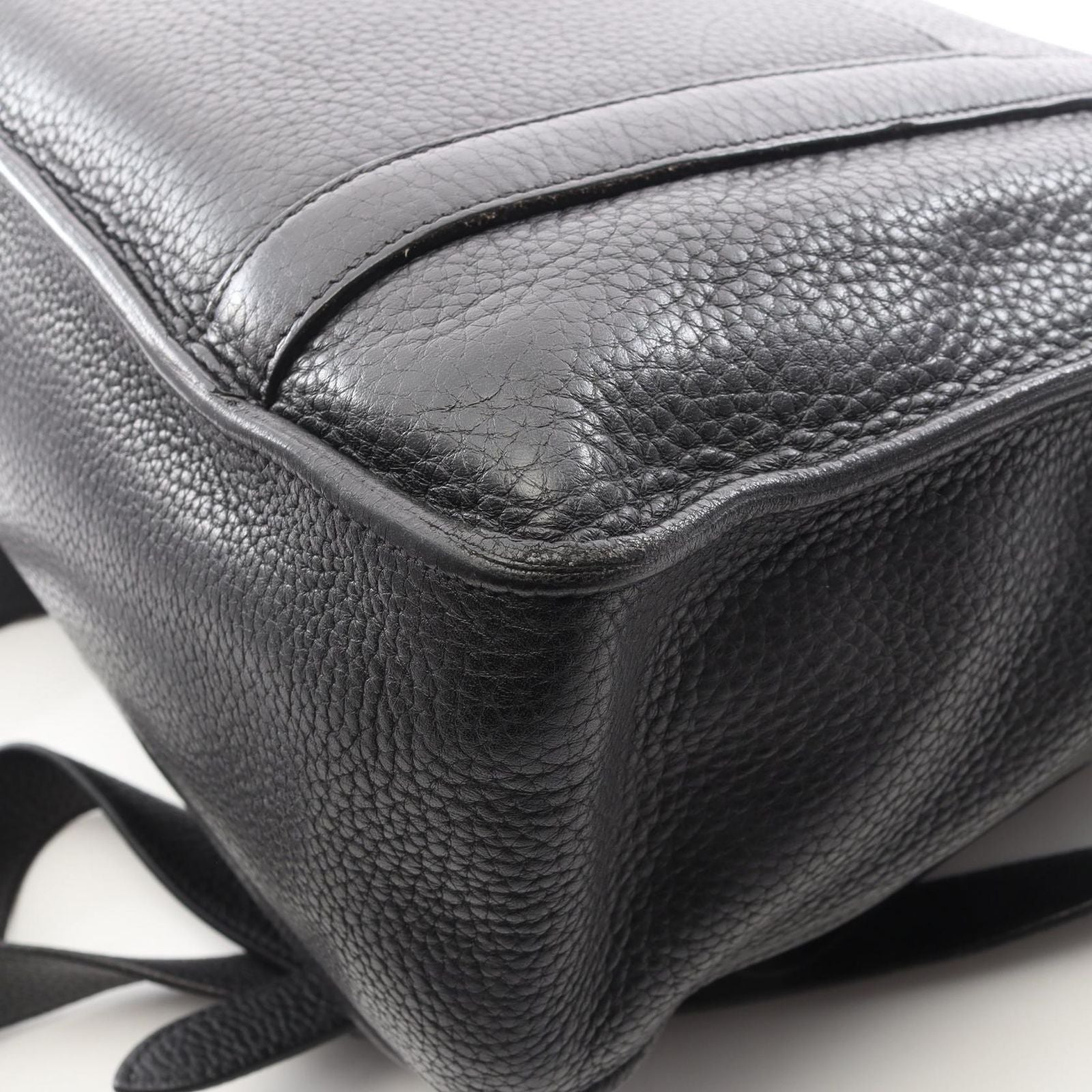 Hermes Shoulder Bag Steve Besace 35 Black — view 6