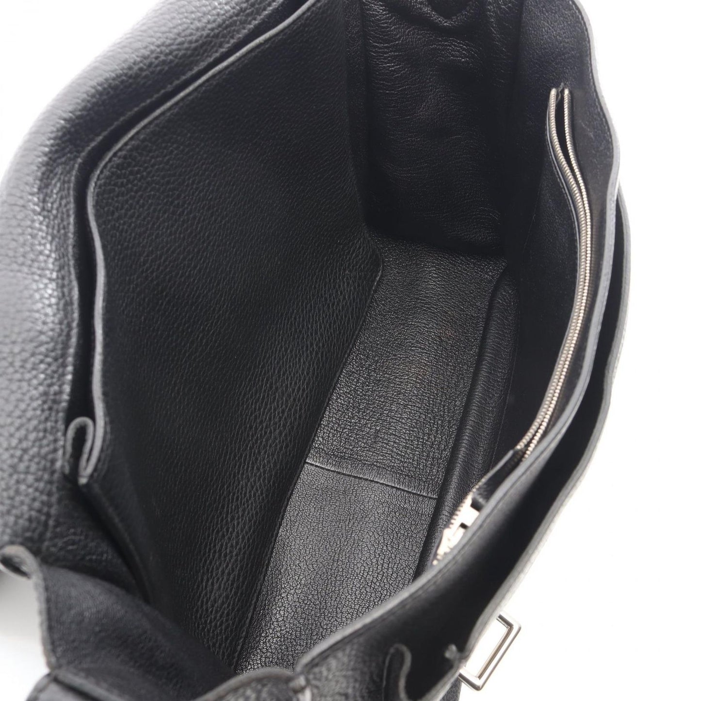 Hermes Shoulder Bag Steve Besace 35 Black — view 3