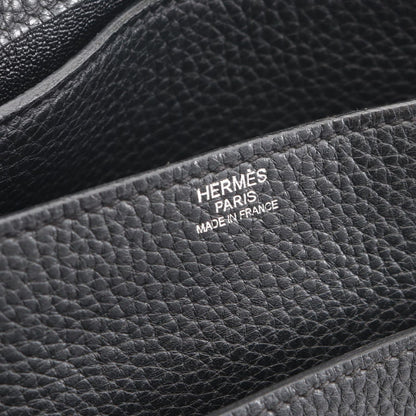 Hermes Shoulder Bag Steve Besace 35 Black — view 4