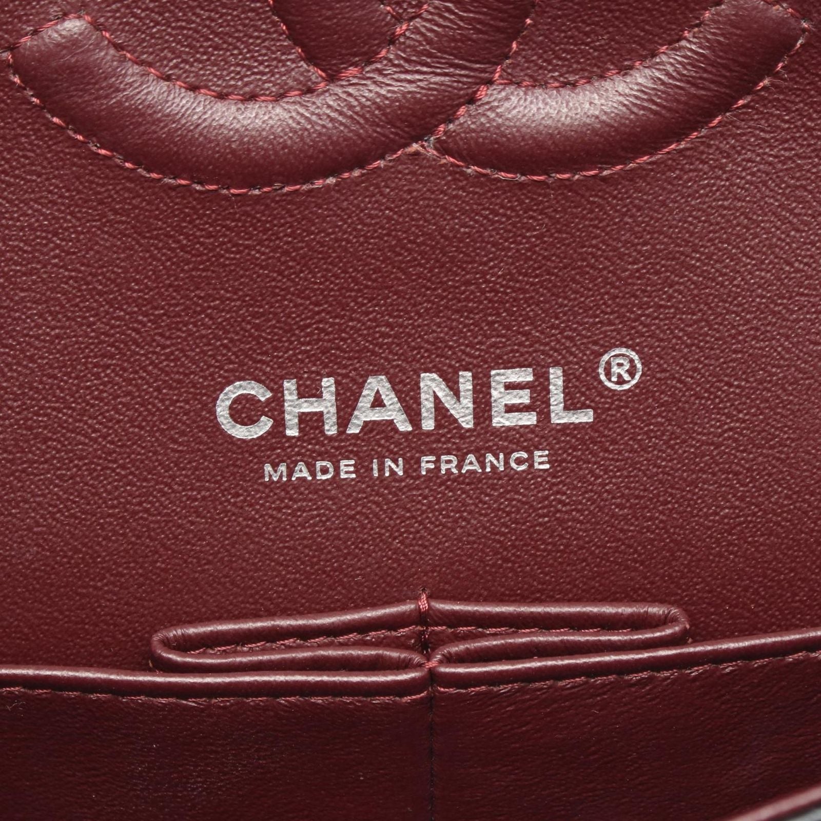 Chanel Shoulder Bag Quilted Double Flap Black Caviar Leather Chain — view 4