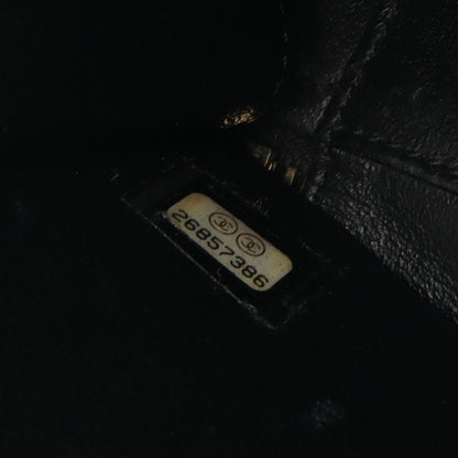 Chanel Shoulder Bag CC Figuri Small Vanity Black Caviar Leather CC Quilted Chain — view 5