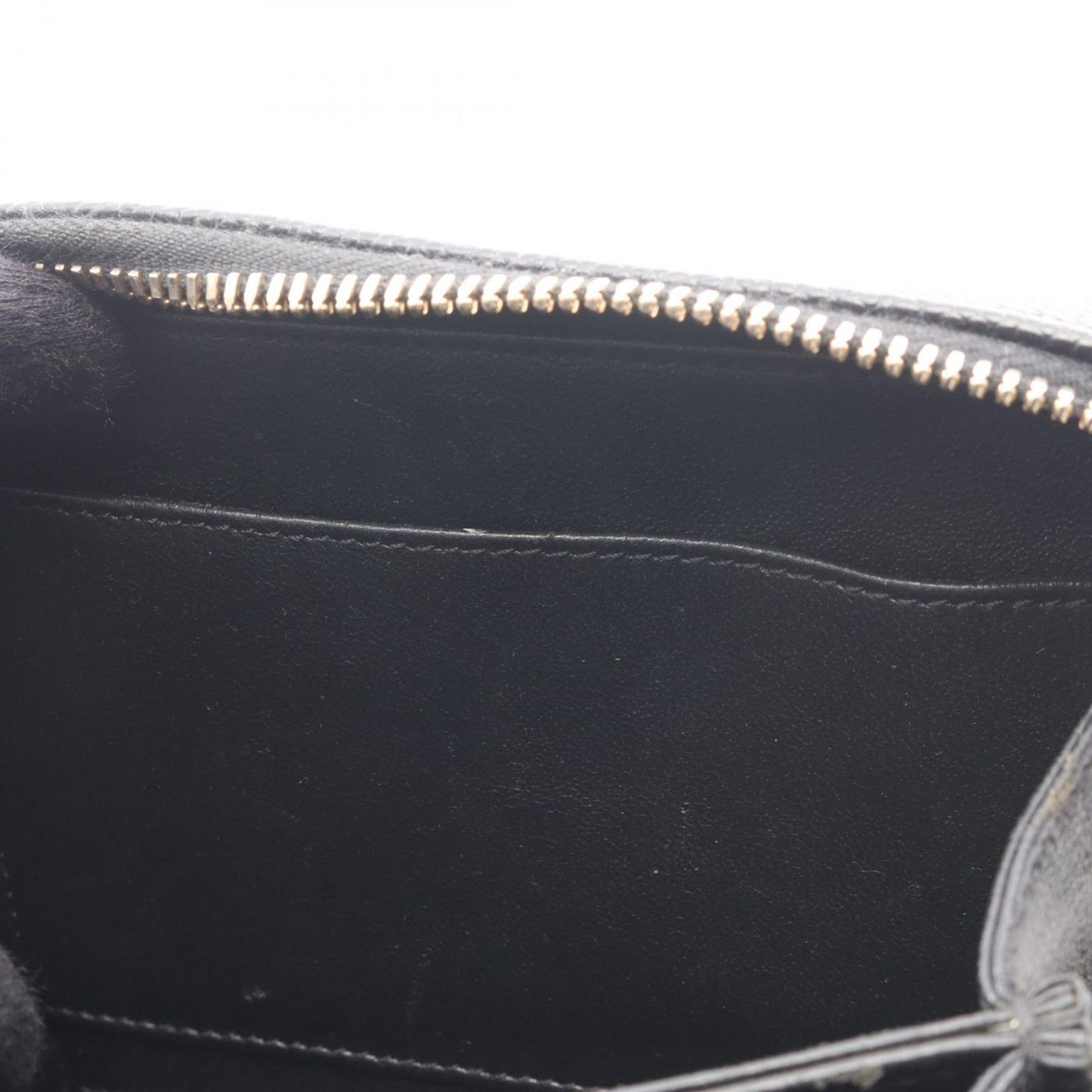 Chanel Shoulder Bag CC Figuri Small Vanity Black Caviar Leather CC Quilted Chain — view 7