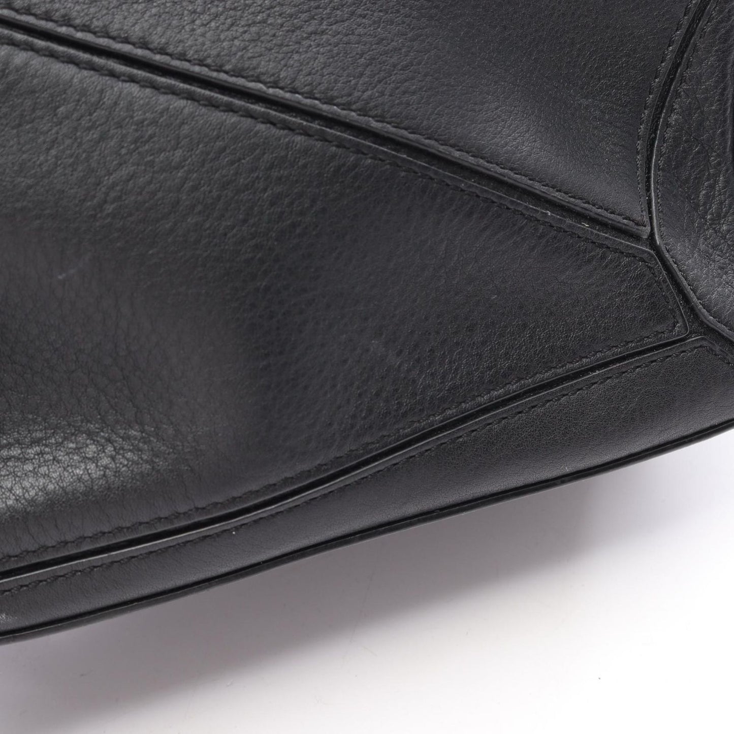 Loewe Handbag Puzzle Bag Mini 2-Way 322 30 Black Leather — view 9