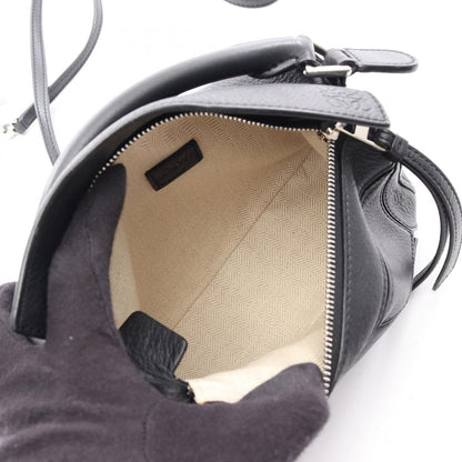 Loewe Handbag Puzzle Bag Mini 2-Way 322 30 Black Leather — view 3