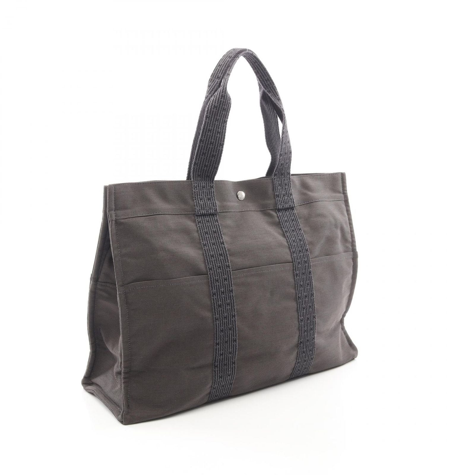 Hermes Tote Her Line GM Gray Canvas — view 2
