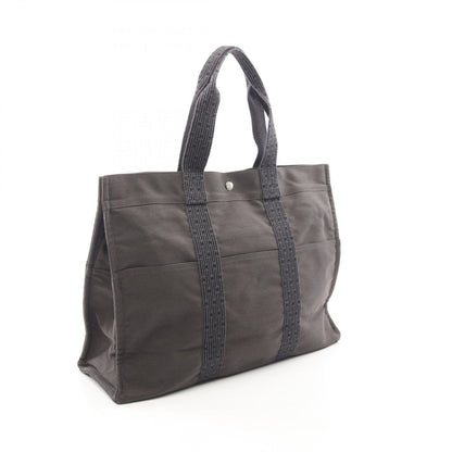 Hermes Tote Her Line GM Gray Canvas — view 2