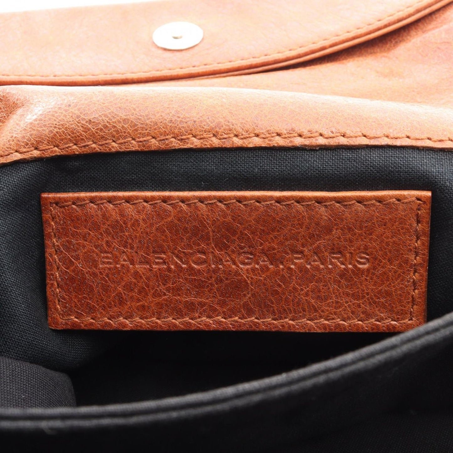 Balenciaga Clutch Giant Envelope Brown Leather Classic — view 4