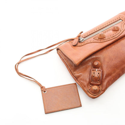 Balenciaga Clutch Giant Envelope Brown Leather Classic — view 5
