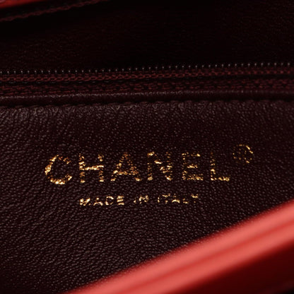 Chanel Shoulder Bag Trendy CC Bag Small Top Handle Flap 2-Way Pink Lambskin CC — view 4