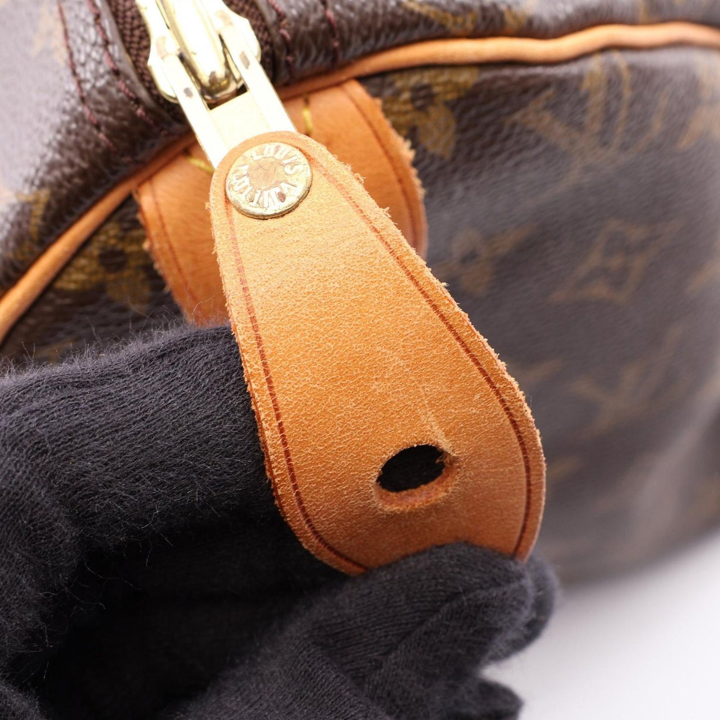 Louis Vuitton Handbag Speedy 40 Monogram Canvas Leather — view 9