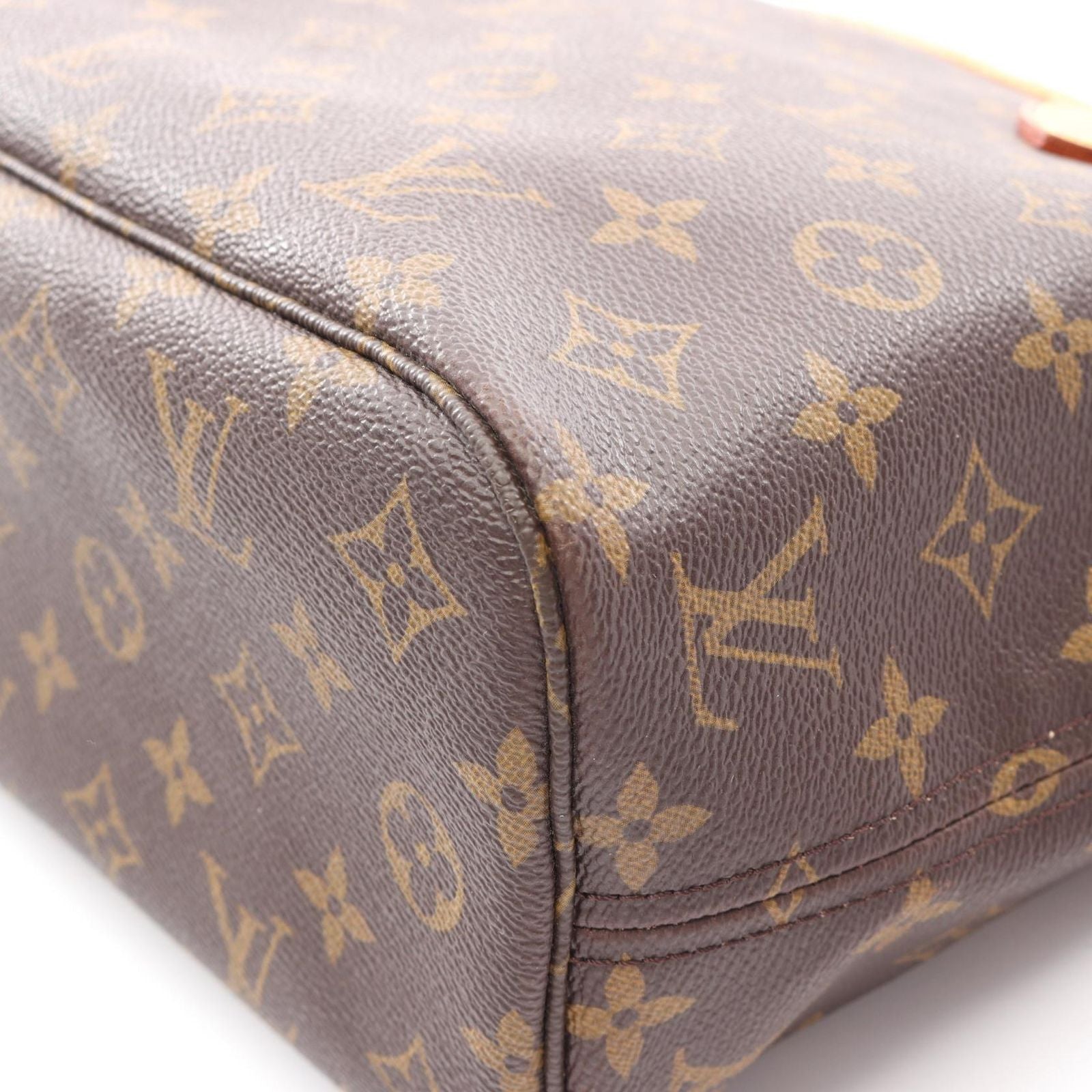 Louis Vuitton Tote Neverfull PM Monogram Canvas Leather — view 7