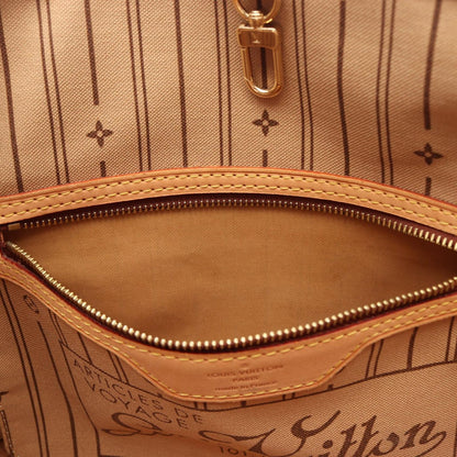 Louis Vuitton Tote Neverfull PM Monogram Canvas Leather — view 6