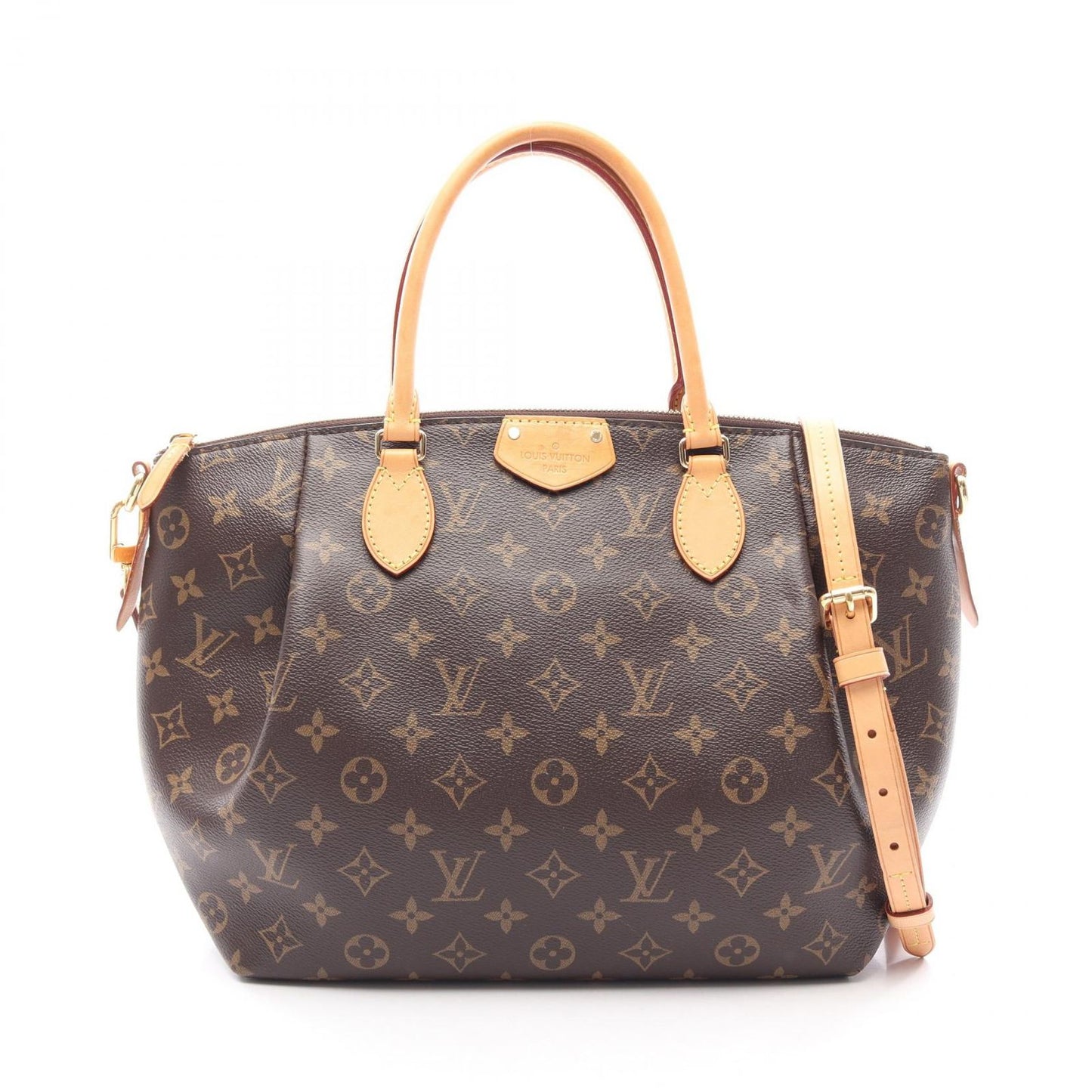 Louis Vuitton Handbag Turenne Monogram 2-Way Canvas Leather