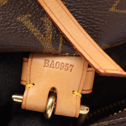 Louis Vuitton Backpack Montsouris GM Monogram Canvas Leather — view 5