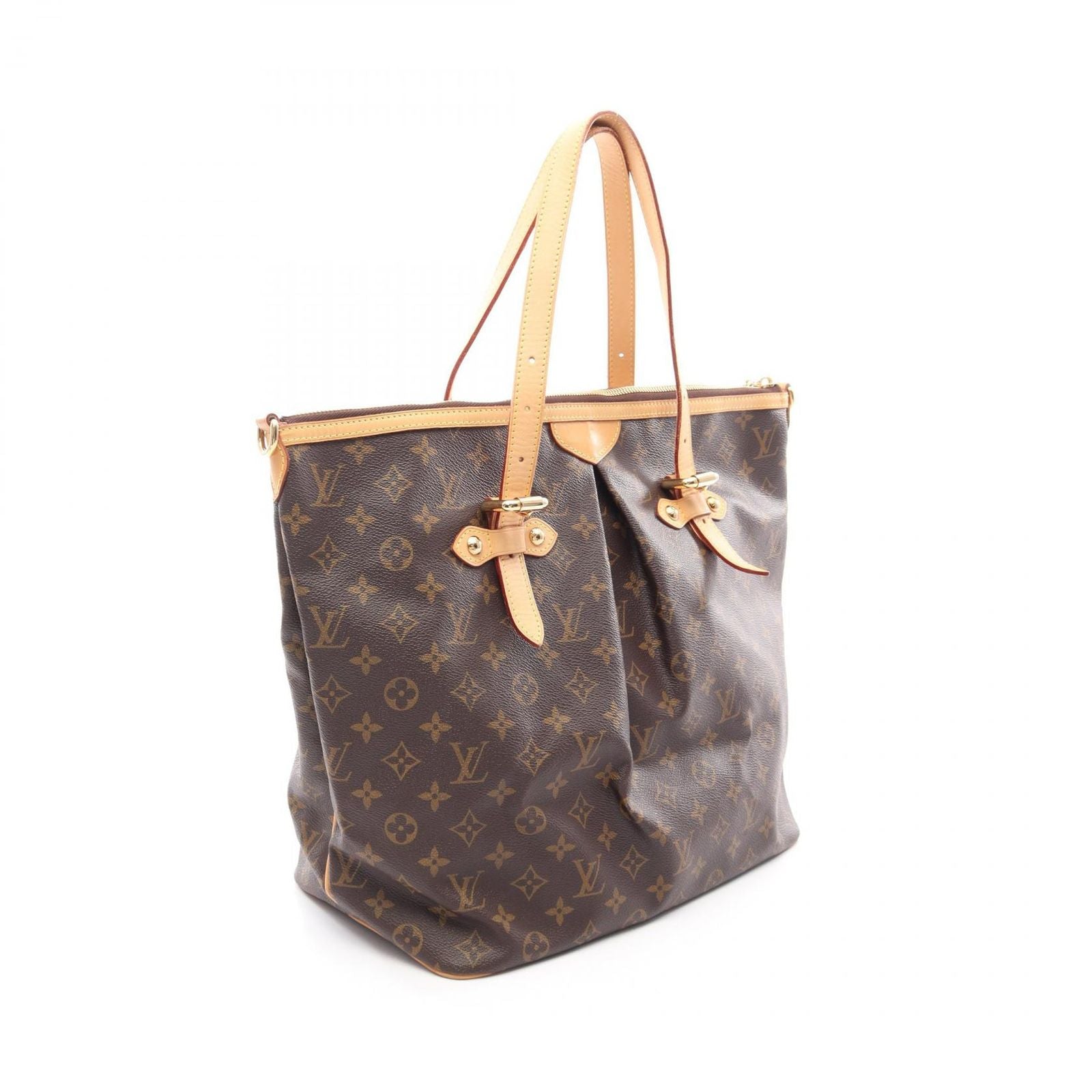 Louis Vuitton Shoulder Bag Palermo GM Monogram 2-Way Canvas Leather — view 2