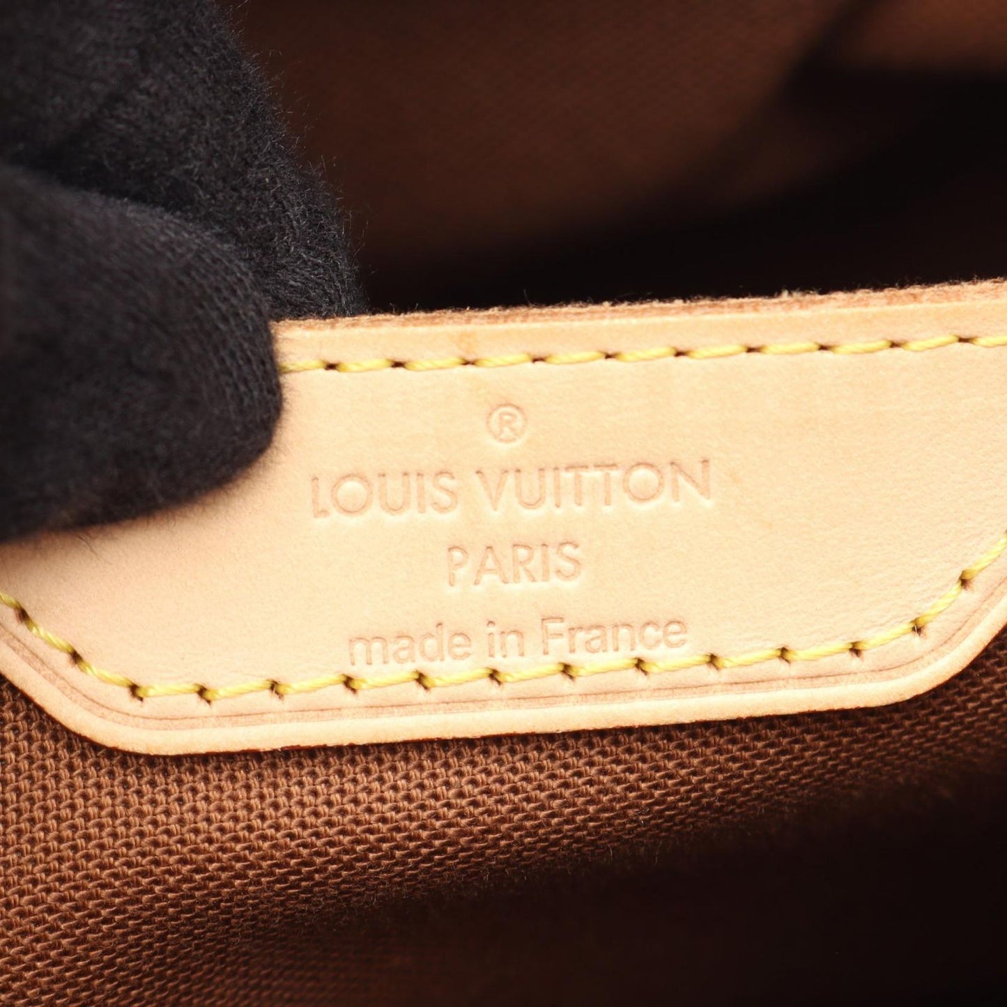 Louis Vuitton Shoulder Bag Palermo GM Monogram 2-Way Canvas Leather — view 4