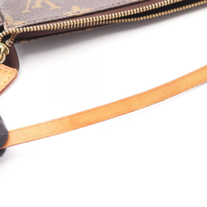 Louis Vuitton Handbag Pochette Monogram Canvas Leather — view 9