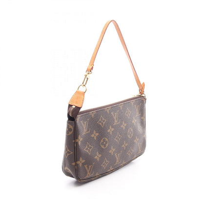 Louis Vuitton Handbag Pochette Monogram Canvas Leather — view 2