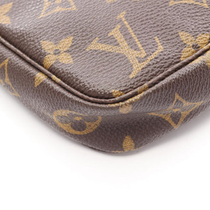 Louis Vuitton Handbag Pochette Monogram Canvas Leather — view 6