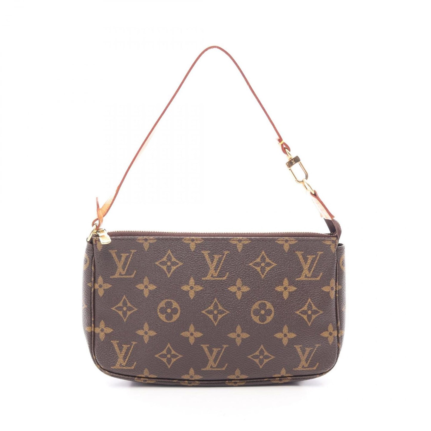 Louis Vuitton Handbag Pochette Monogram Canvas Leather