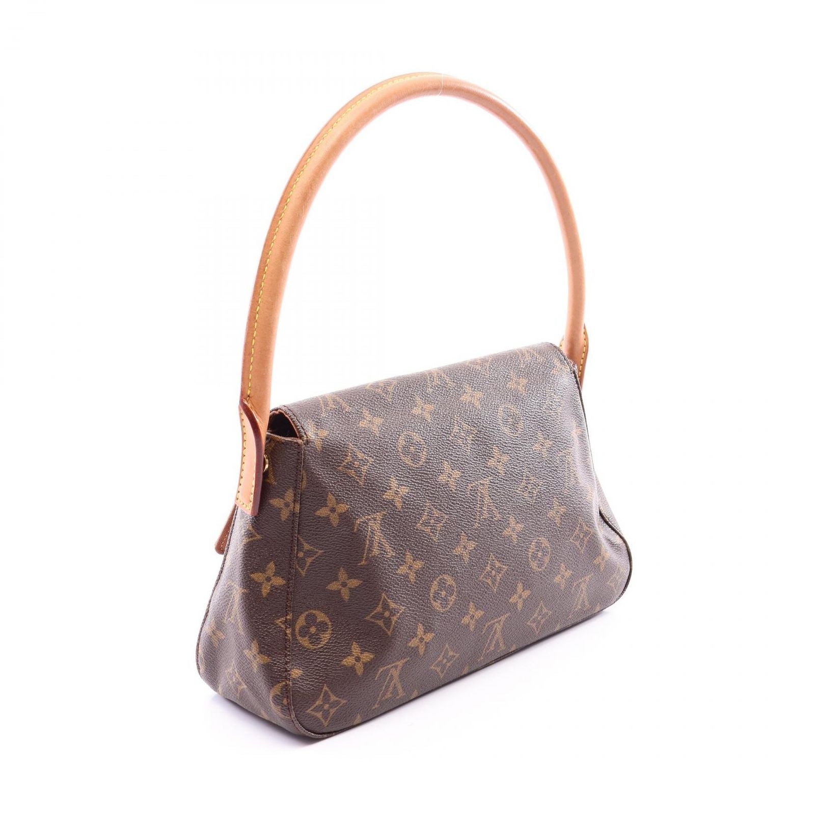 Louis Vuitton Handbag Mini Looping Monogram Canvas Leather — view 2