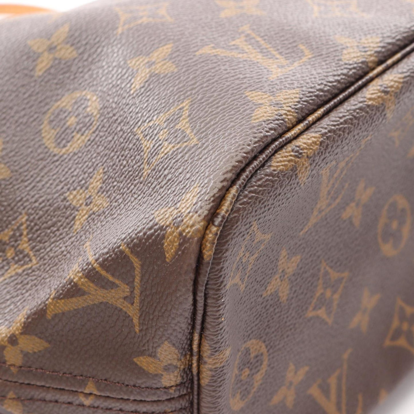 Louis Vuitton Tote Neverfull PM Canvas Leather — view 8