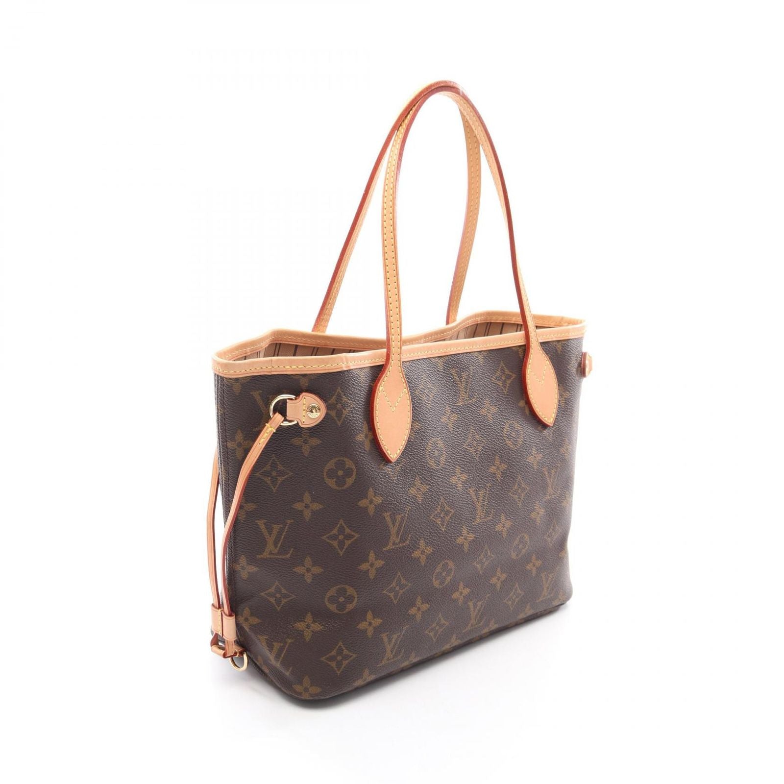 Louis Vuitton Tote Neverfull PM Canvas Leather — view 2