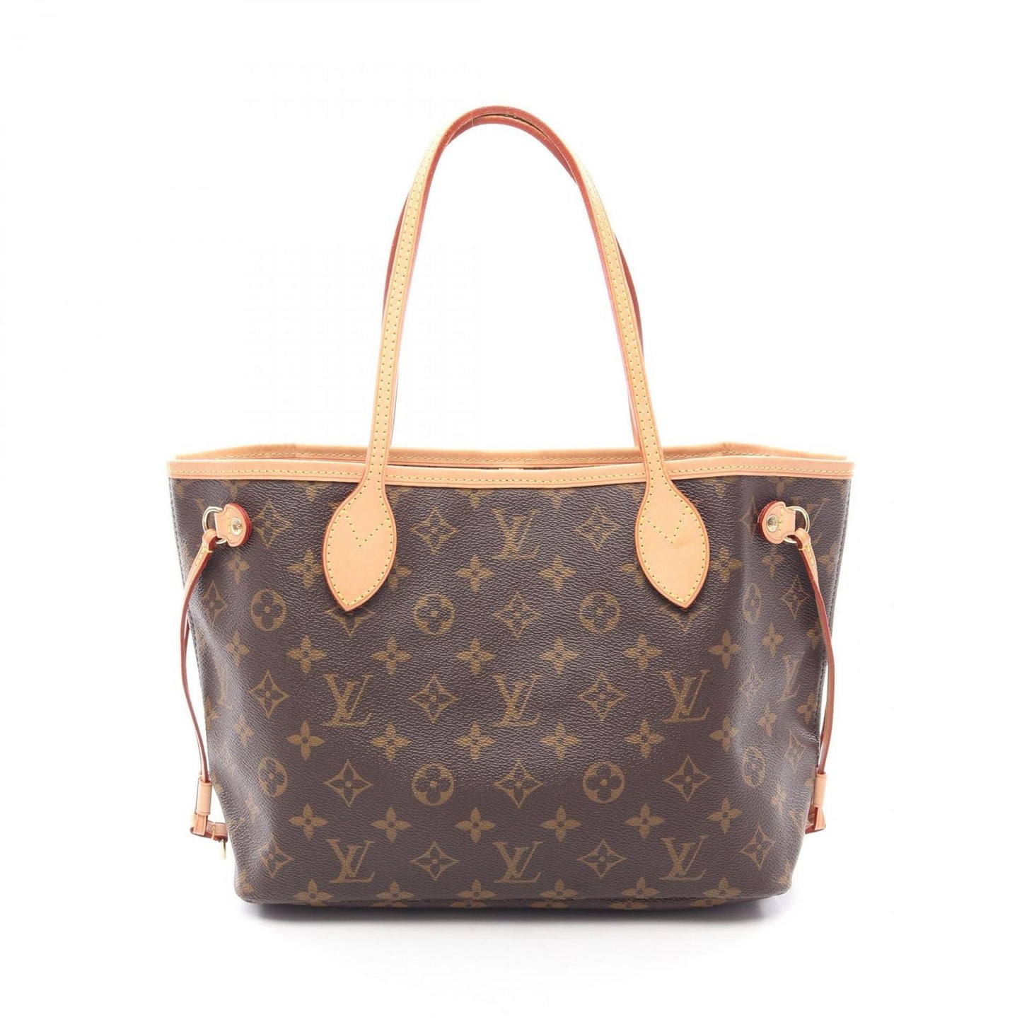 Louis Vuitton Tote Neverfull PM Canvas Leather