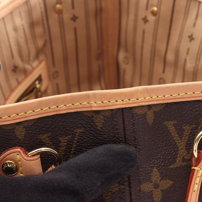 Louis Vuitton Tote Neverfull PM Canvas Leather — view 7